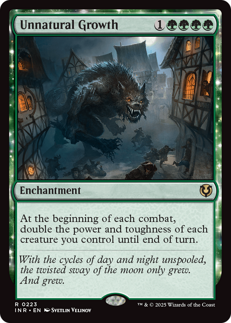 Unnatural Growth (223) [Innistrad Remastered] foil - Deck Out Gaming