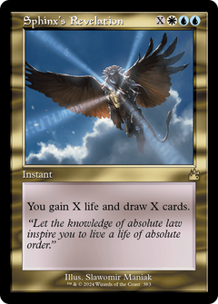 Sphinx's Revelation (Retro Frame) (383) [Ravnica Remastered] - Deck Out Gaming