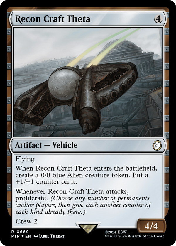 Recon Craft Theta (Surge Foil) (669) [Fallout] foil - Deck Out Gaming