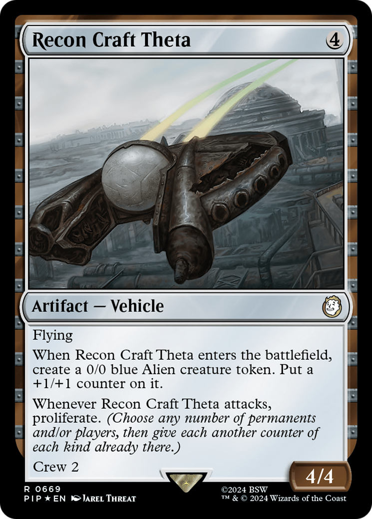 Recon Craft Theta (Surge Foil) (669) [Fallout] foil - Deck Out Gaming