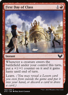 First Day of Class (102) [Strixhaven: School of Mages] foil - Deck Out Gaming