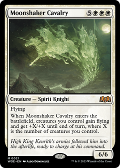 Moonshaker Cavalry (21) [Wilds of Eldraine] foil - Deck Out Gaming