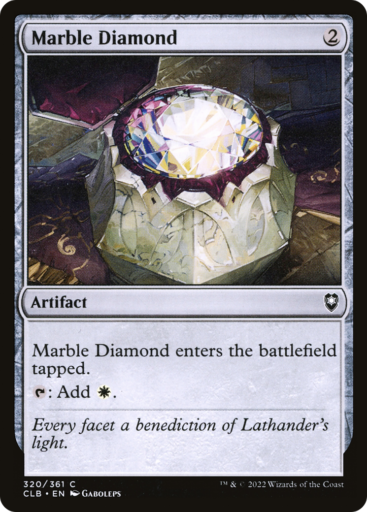 Marble Diamond (320) [Commander Legends: Battle for Baldur's Gate] foil - Deck Out Gaming