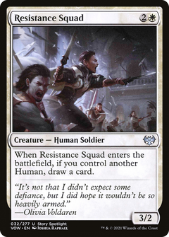 Resistance Squad (32) [Innistrad: Crimson Vow] foil - Deck Out Gaming