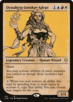 Dynaheir, Invoker Adept (Showcase) (421) [Commander Legends: Battle for Baldur's Gate] foil - Deck Out Gaming