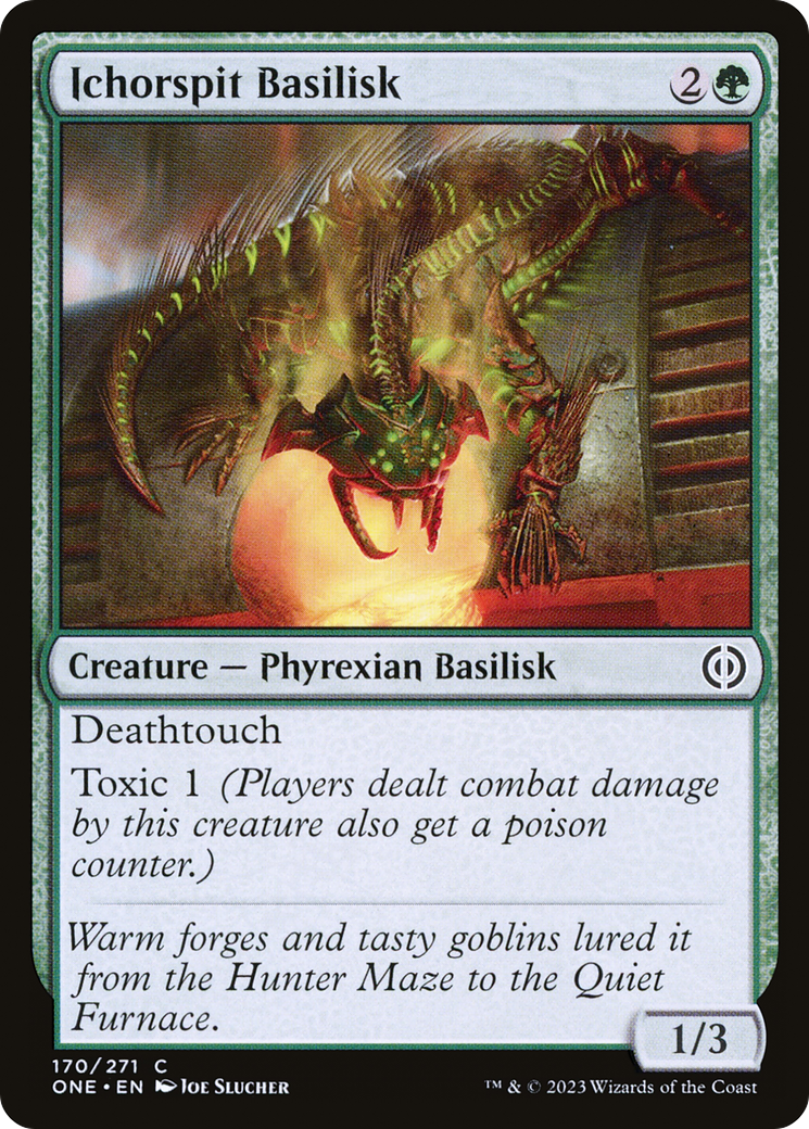 Ichorspit Basilisk (170) [Phyrexia: All Will Be One] - Deck Out Gaming
