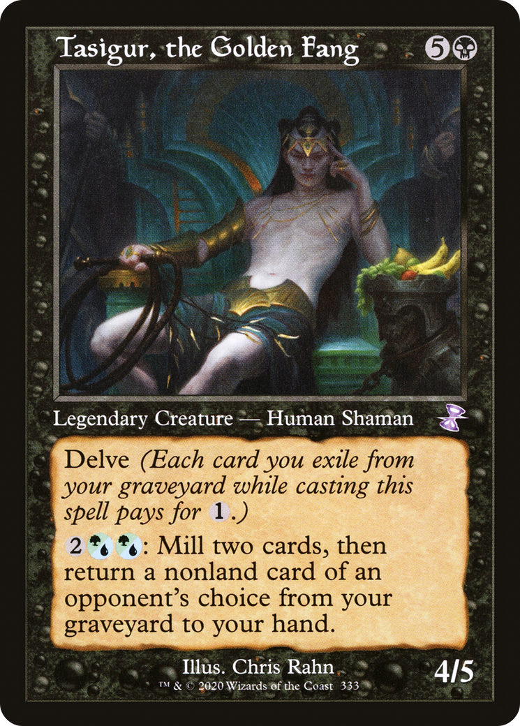 Tasigur, the Golden Fang (333) [Time Spiral Remastered] - Deck Out Gaming