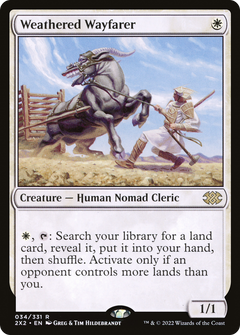 Weathered Wayfarer (34) [Double Masters 2022] foil - Deck Out Gaming