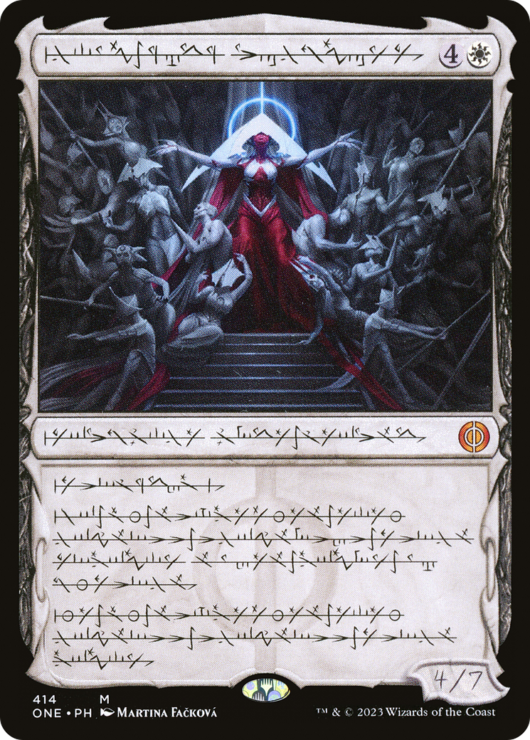 Elesh Norn, Mother of Machines (Phyrexian) (414) [Phyrexia: All Will Be One] foil - Deck Out Gaming