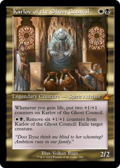 Karlov of the Ghost Council (Retro Frame) (369) [Ravnica Remastered] foil - Deck Out Gaming