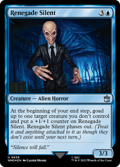 Renegade Silent (Surge Foil) (658) [Doctor Who] foil - Deck Out Gaming