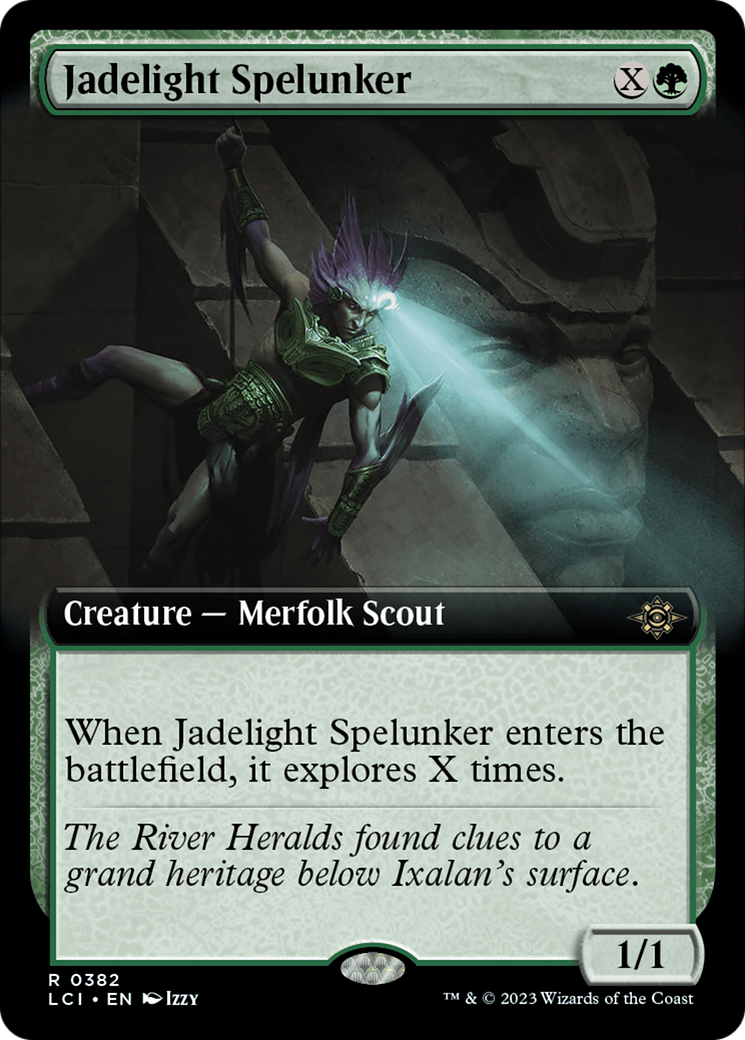 Jadelight Spelunker (Extended Art) (382) [The Lost Caverns of Ixalan] foil - Deck Out Gaming