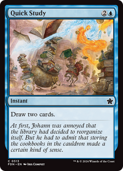 Quick Study (513) [Foundations] - Deck Out Gaming