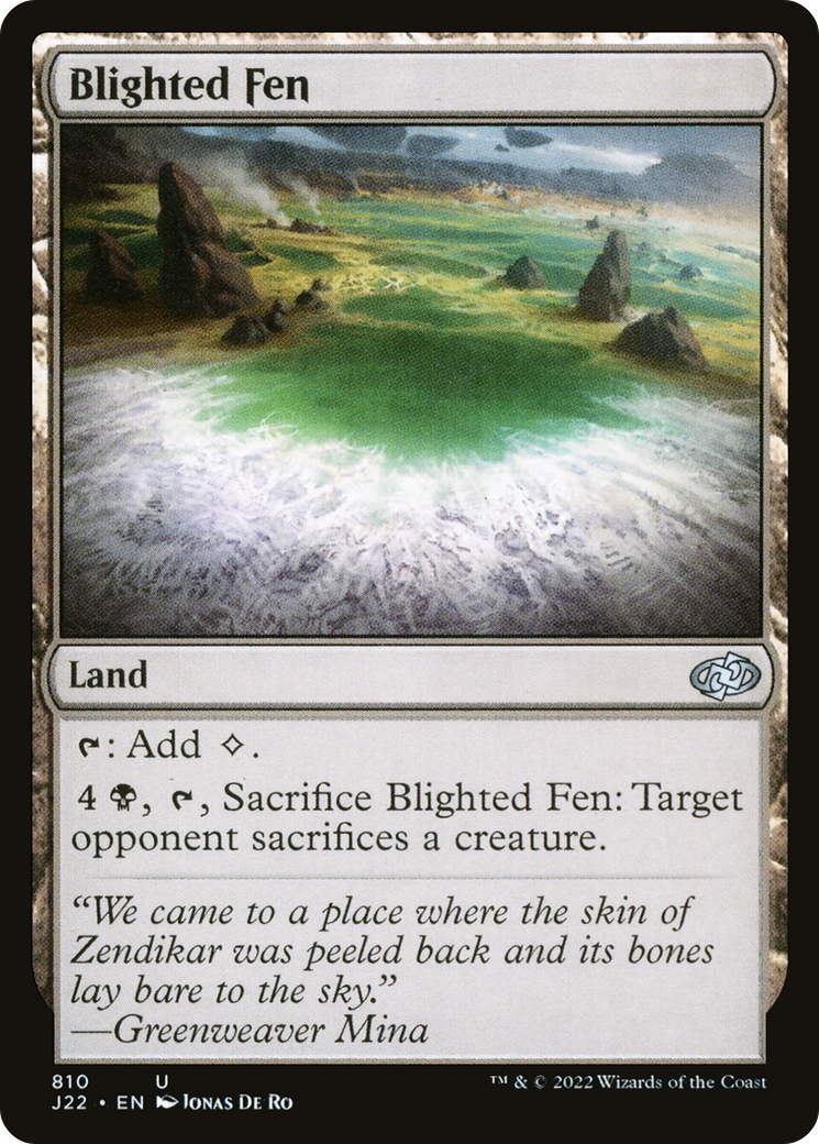 Blighted Fen (810) [Jumpstart 2022] - Deck Out Gaming