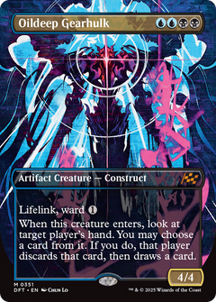Oildeep Gearhulk (Borderless) (351) [Aetherdrift] - Deck Out Gaming