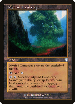 Myriad Landscape (Retro Frame) (190) [Commander: The Brothers' War] - Deck Out Gaming