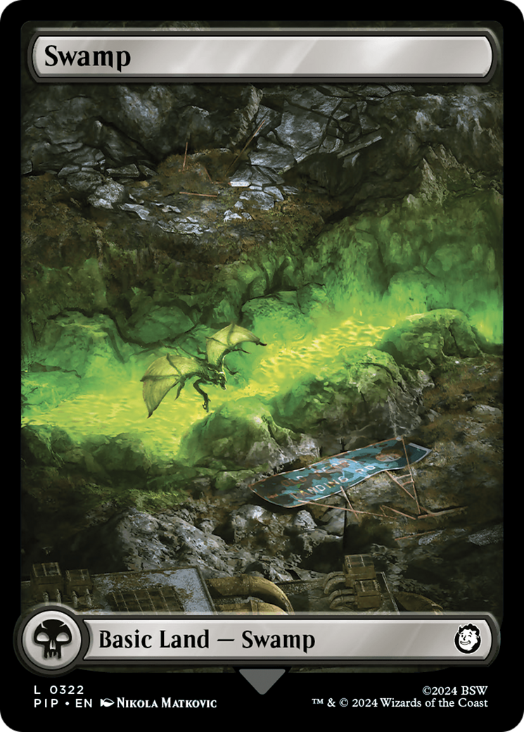 Swamp (0322) (322) [Fallout] - Deck Out Gaming