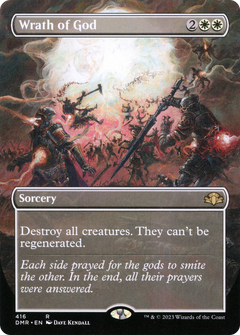 Wrath of God (Borderless) (416) [Dominaria Remastered] foil - Deck Out Gaming