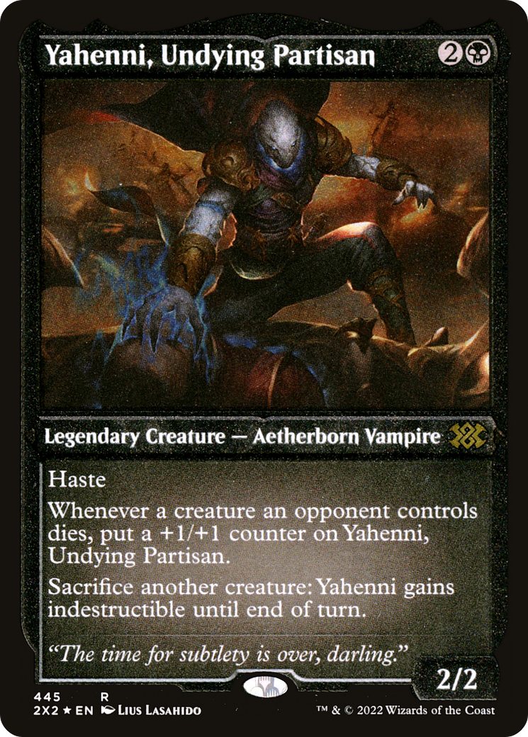 Yahenni, Undying Partisan (Foil Etched) (445) [Double Masters 2022] foil - Deck Out Gaming