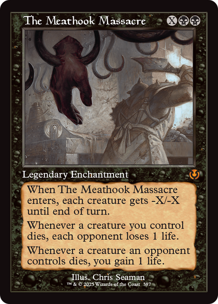 The Meathook Massacre (Retro Frame) (387) [Innistrad Remastered] foil - Deck Out Gaming