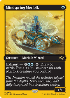 Mindspring Merfolk (First-Place Foil) (436) [Aetherdrift] foil - Deck Out Gaming
