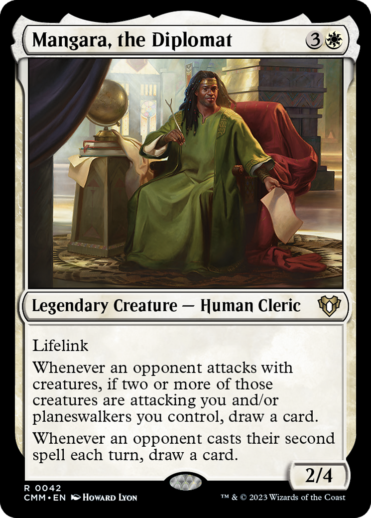 Mangara, the Diplomat (42) [Commander Masters] - Deck Out Gaming