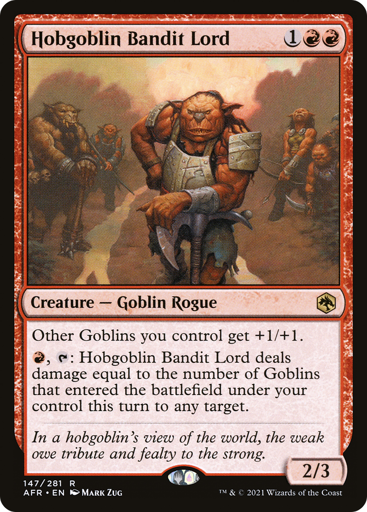 Hobgoblin Bandit Lord (147) [Adventures in the Forgotten Realms] - Deck Out Gaming