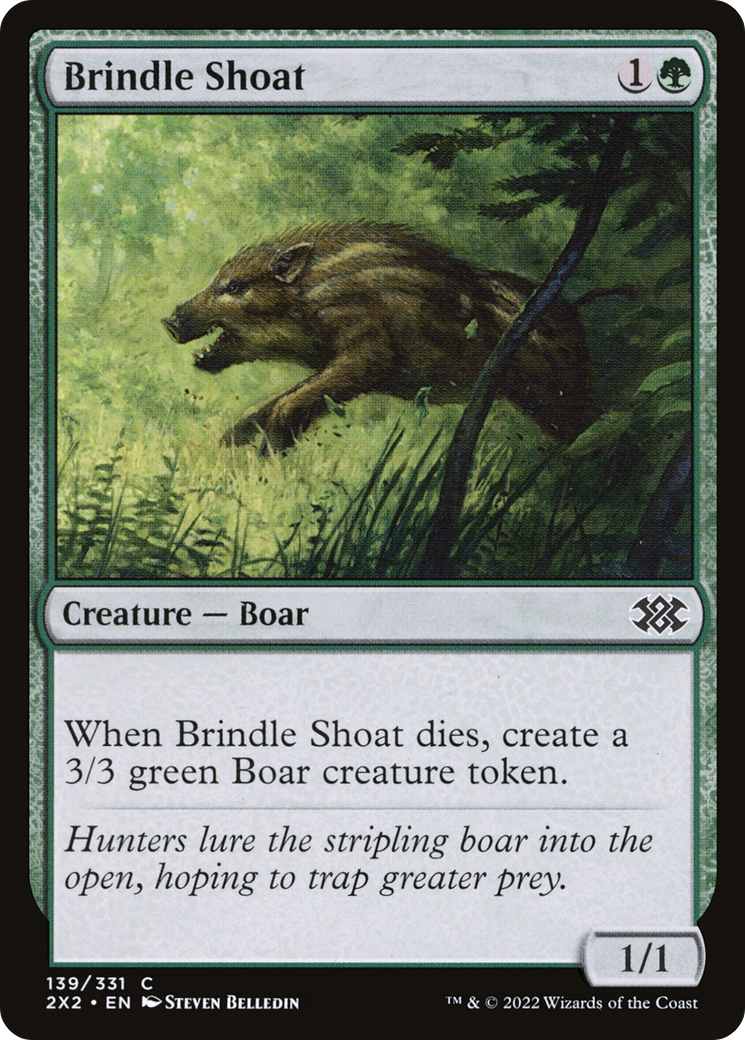 Brindle Shoat (139) [Double Masters 2022] - Deck Out Gaming