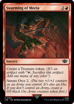Swarming of Moria (150) [The Lord of the Rings: Tales of Middle-earth] foil - Deck Out Gaming