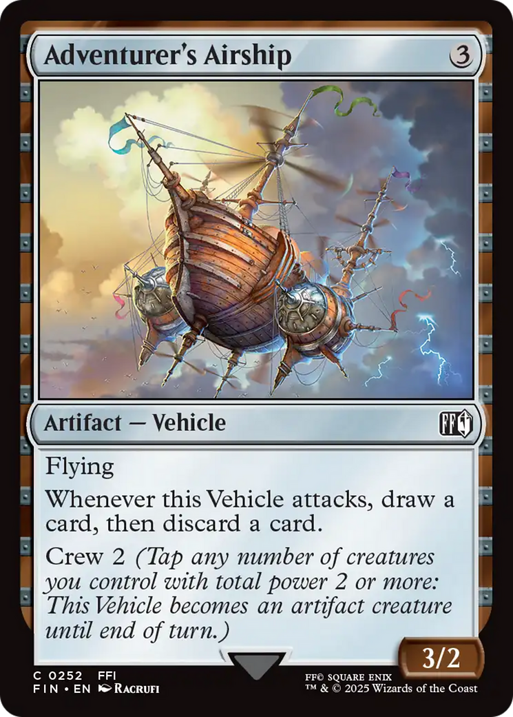Adventurer's Airship (252) [FINAL FANTASY] - Deck Out Gaming