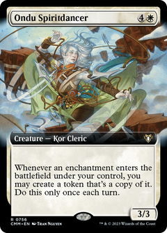 Ondu Spiritdancer (Extended Art) (756) [Commander Masters] - Deck Out Gaming