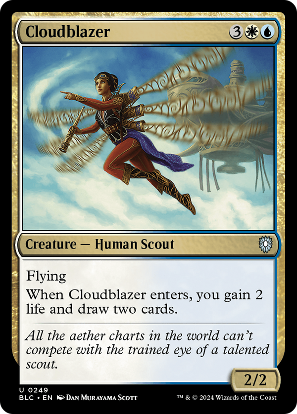 Cloudblazer (249) [Bloomburrow Commander] - Deck Out Gaming