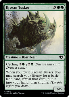 Krosan Tusker (302) [Commander Masters] foil - Deck Out Gaming