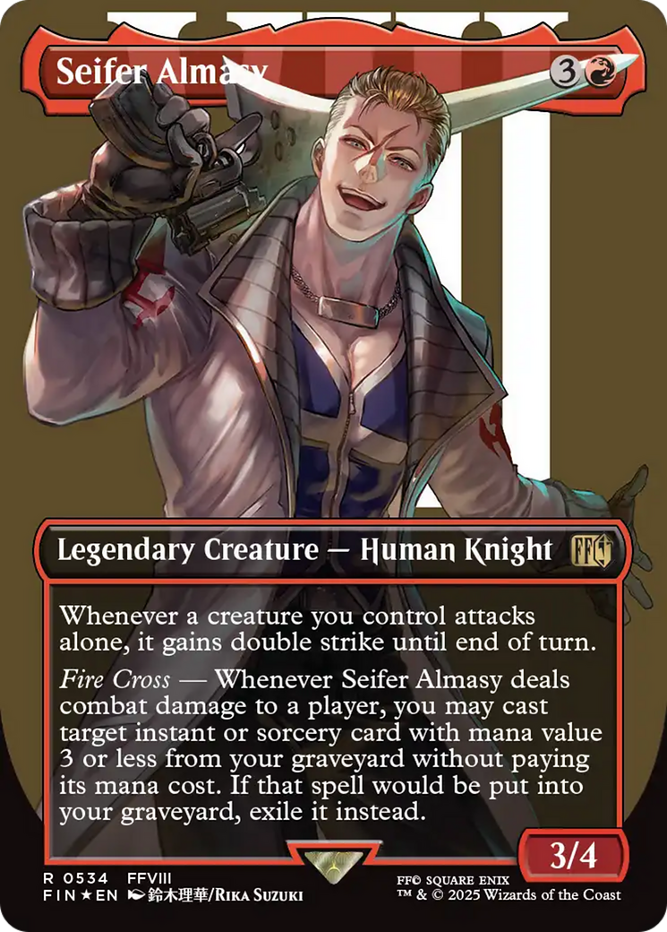 Seifer Almasy (534) [FINAL FANTASY] foil - Deck Out Gaming
