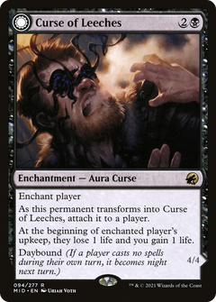 Curse of Leeches // Leeching Lurker (94) [Innistrad: Midnight Hunt] - Deck Out Gaming