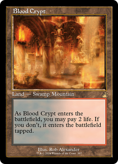 Blood Crypt (Retro Frame) (397) [Ravnica Remastered] foil - Deck Out Gaming