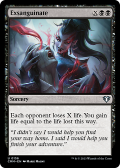 Exsanguinate (156) [Commander Masters] - Deck Out Gaming