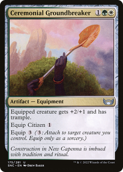 Ceremonial Groundbreaker (175) [Streets of New Capenna] foil - Deck Out Gaming