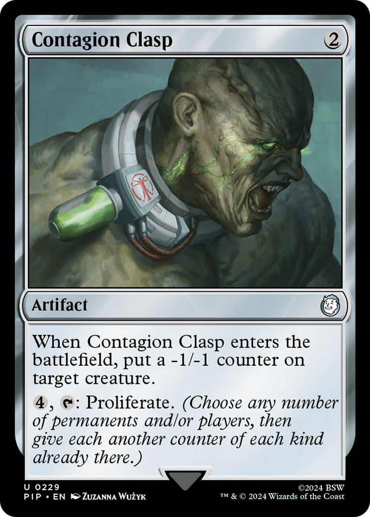 Contagion Clasp (229) [Fallout] foil - Deck Out Gaming