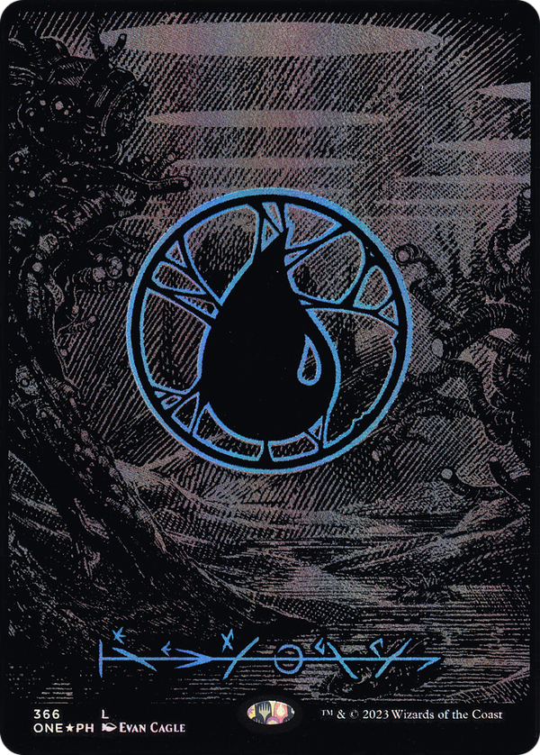 Island (366) [Phyrexia: All Will Be One] foil - Deck Out Gaming