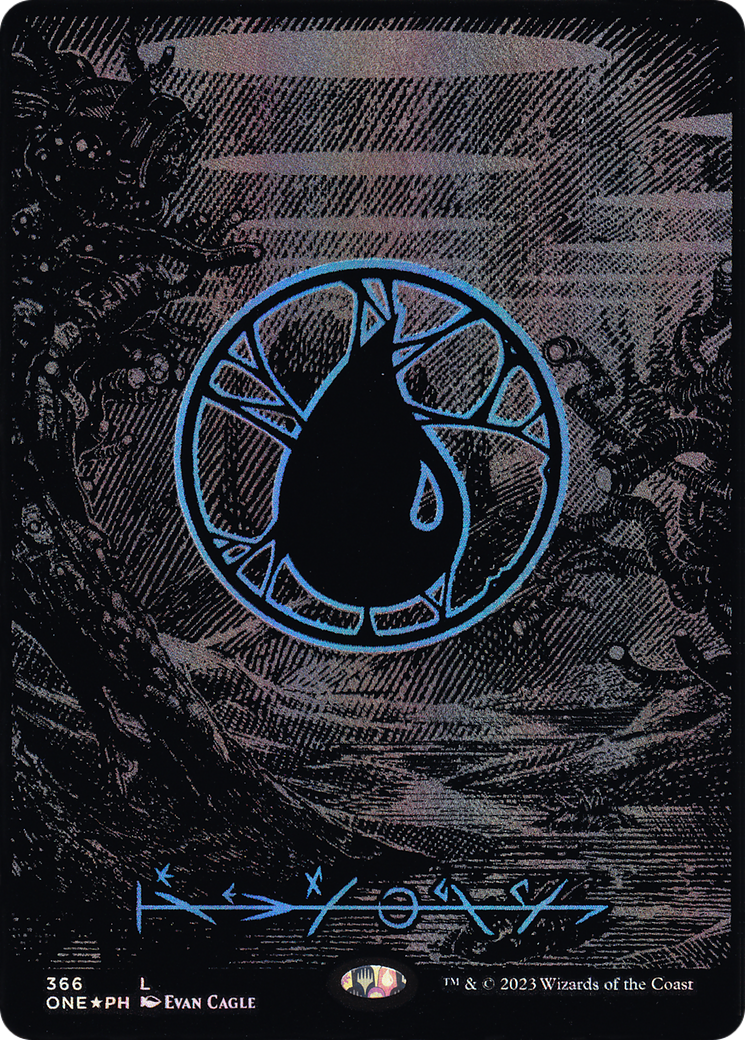 Island (366) [Phyrexia: All Will Be One] foil - Deck Out Gaming