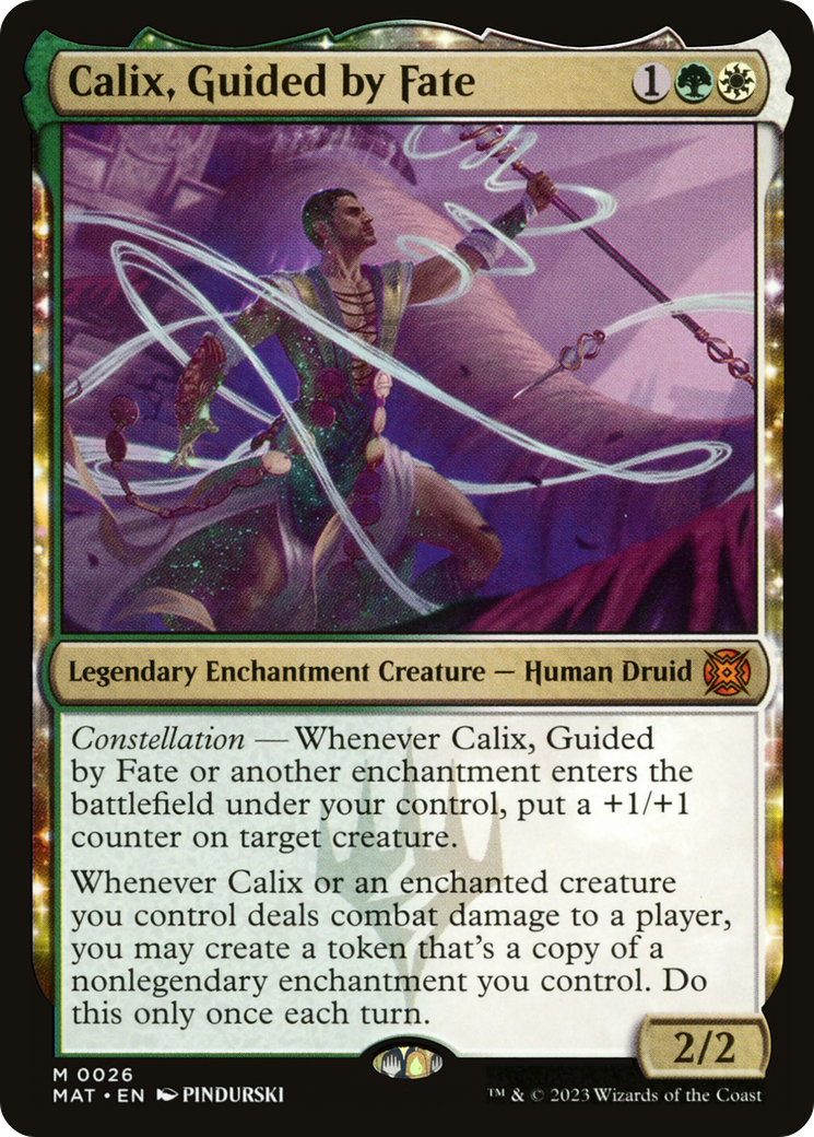 Calix, Guided by Fate (26) [March of the Machine: The Aftermath] - Deck Out Gaming