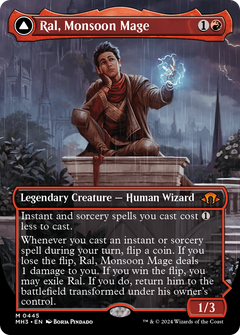 Ral, Monsoon Mage (Borderless) (445) [Modern Horizons 3] foil - Deck Out Gaming