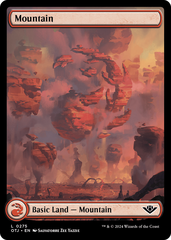 Mountain (0275) (275) [Outlaws of Thunder Junction] foil - Deck Out Gaming