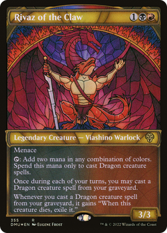 Rivaz of the Claw (Textured Foil) (355) [Dominaria United] foil - Deck Out Gaming