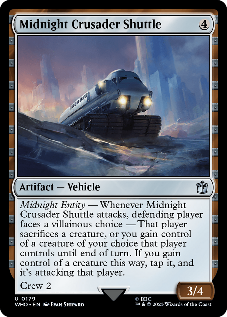 Midnight Crusader Shuttle (179) [Doctor Who] - Deck Out Gaming
