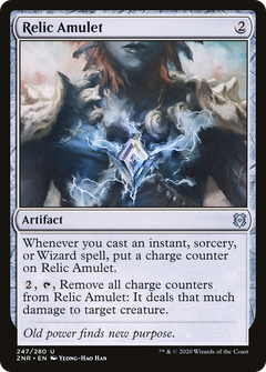 Relic Amulet (247) [Zendikar Rising] foil - Deck Out Gaming