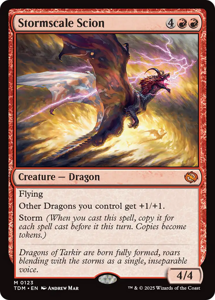 Stormscale Scion (123) [Tarkir: Dragonstorm] - Deck Out Gaming