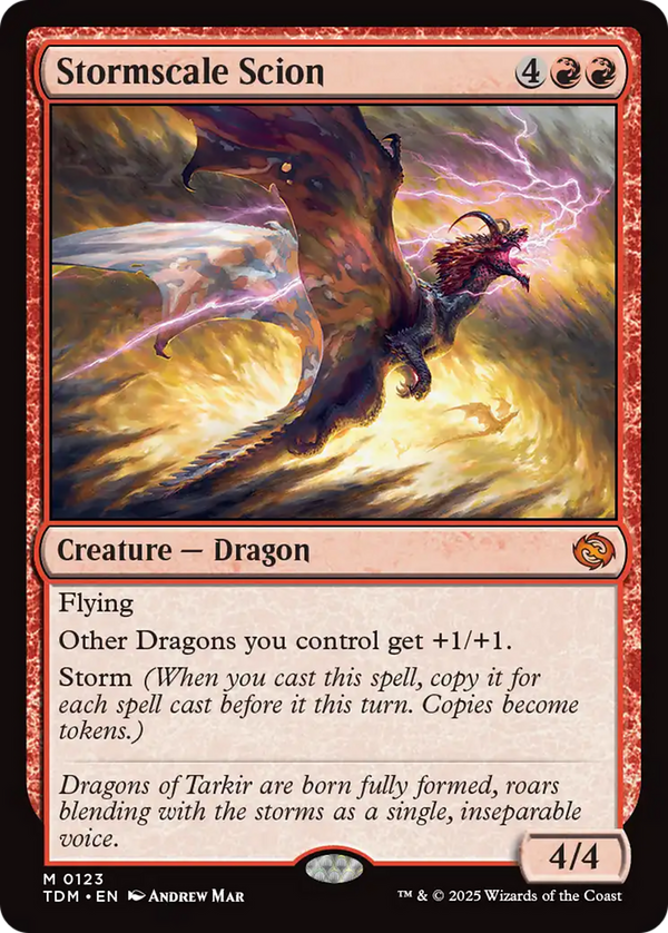 Stormscale Scion (123) [Tarkir: Dragonstorm] - Deck Out Gaming