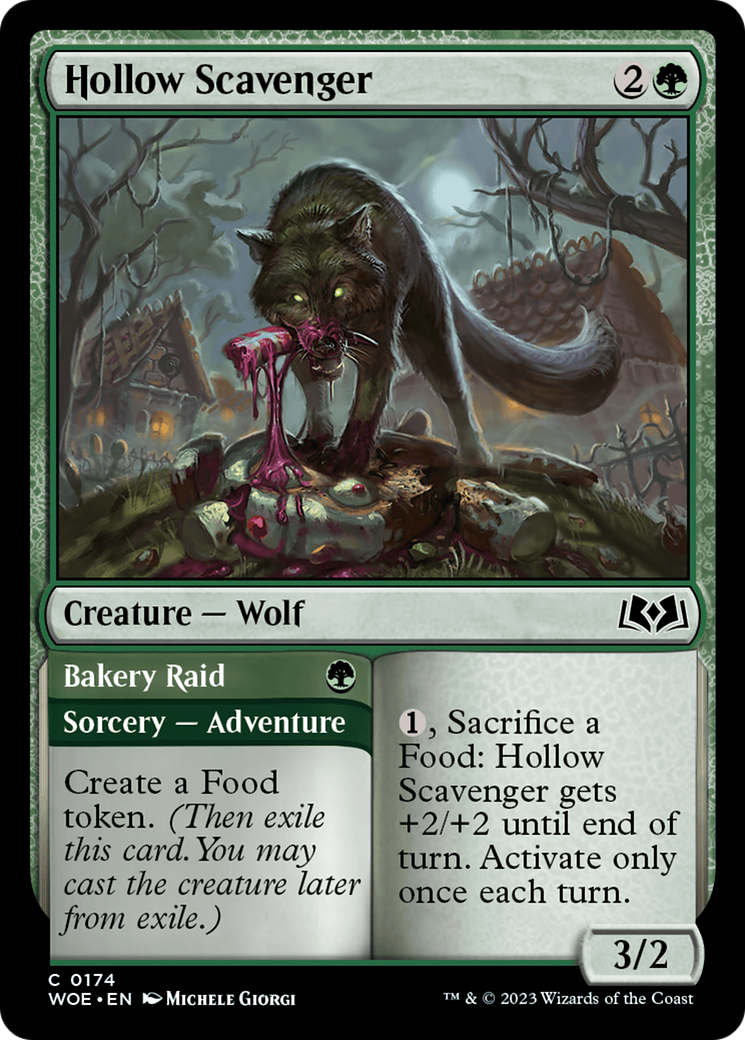 Hollow Scavenger (174) [Wilds of Eldraine] - Deck Out Gaming